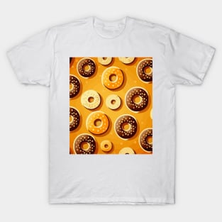 Sweet Donuts Pattern T-Shirt